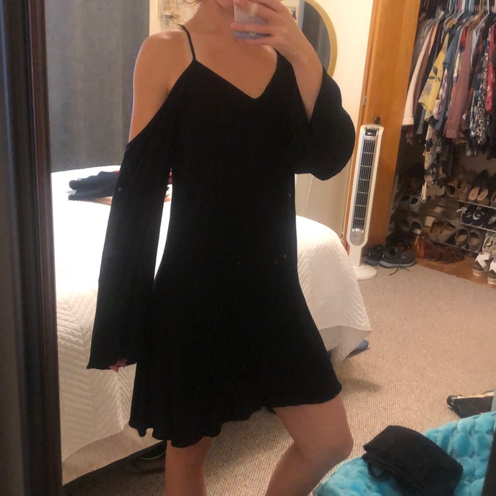 Black Off-Shoulder Dress